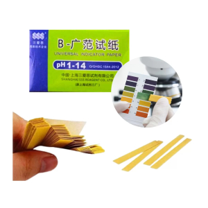 Papel Ph Rango 1-14, 200 Tiras Por Caja