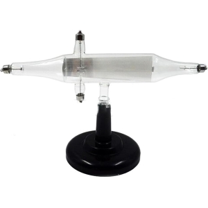 Tubo de demostración de rayos catódicos con deflexión electrostática