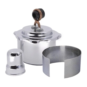 Mechero Metalico Para Alcohol Con Mecha