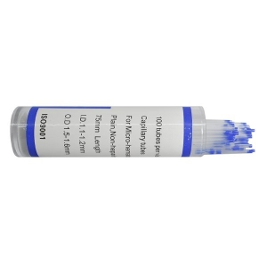 Capilares Microhematrocrita Sin Heparina Caja 100 Unid.