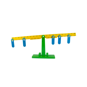 Balanza De Números Y Pesos