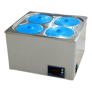 Baño De Agua Digital Termostatizado De 4 Espacios. Med Int 305X305X130/ 12Lt Tamb+5 -100°C