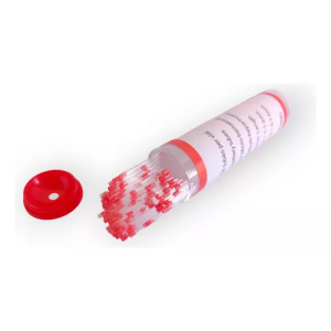 Capilares Microhematocritos Con Heparina, 100 Unidades Por Caja