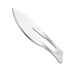 Hojas De Bisturí­ N°24, 100 Unidades Por Caja